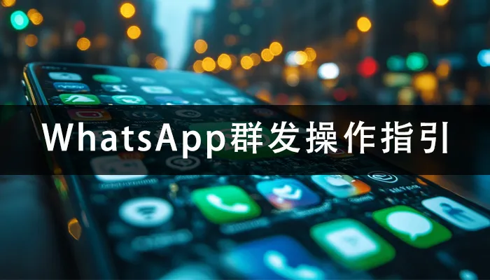 WhatsApp 群发